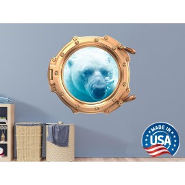 Polar Bear Wall Decal
