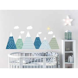 Mountain Wall Decal Mountain Wall Decal