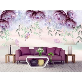 Watercolor Peony Wallpaper
